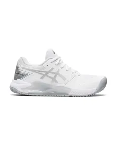 Asics Gel-Challenger 13 Padel Blanco Y Plata Mujer 1042a205-100 | Ofertas de pádel